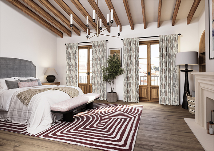 Coppice Faux Silk, Ginger - Made to Measure Curtain - Image 7